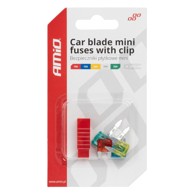 AMIO Set mini auto osigurača s alatom 5 kom