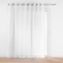 DOUCEUR D'INTÉRIEUR Bijela prozirna zavjesa od voila 300x240 cm Lissea