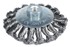 Kutna disk četka s pletenom žicom ZN E-561-5100, 100 mm