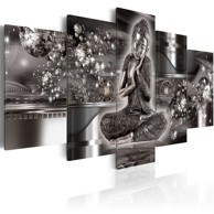 Slika Silver Serenity 100x50