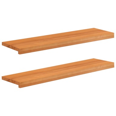 Prozorske klupice 100x30x2 cm 2 kom., svijetlosmeđe