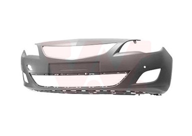 VAN WEZEL Prednji branik Opel Astra J -12, senzori