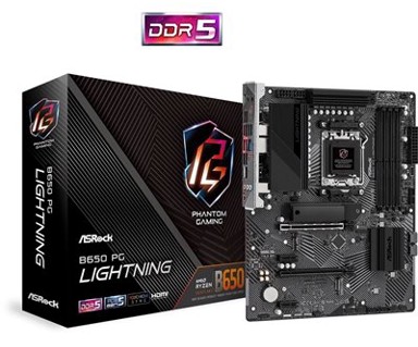 ASROCK Matična ploča B650 PG Lightning, AMD B650, DDR5, ATX, s. AM5