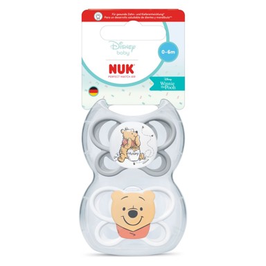 NUK Duda varalica silikon Perfect Match Air 0-6 m 2 kom