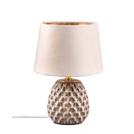 TRIO Bež stolna lampa (visina 27 cm) Ariana