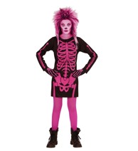 Kostim Kostur Skeleton Girl Pink, 11-13 godina