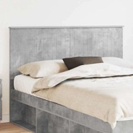 Uzglavlje za krevet 140 cm, beton sivo