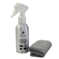 OCTIO Sredstvo za čišćenje S12, za ekrane, mikrofiber rukavica, sprej, 120ml