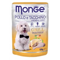 MONGE Hrana za pse Grill, Piletina, 100 g