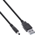 INLINE Strujni kabel 26806D, 1 m, crni
