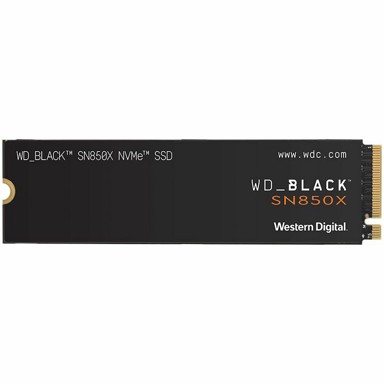 WESTERN DIGITAL SSD Black SN850X 4 TB, M.2 2280 PCIe Gen4 x4 NVMe, čitanje/pisanje 7300/6600 MB/s, IOPS 1200K/1100K, TBW 2400 (WDS400T2X0E)