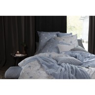 Posteljina STIL Saten Primrose 200x200 + 2x60x80 cm, plava