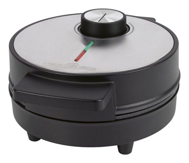PROFICOOK Aparat za vafle PC-WA 1314, 5 vafla, 1200 W, crni/nehrđajući čelik