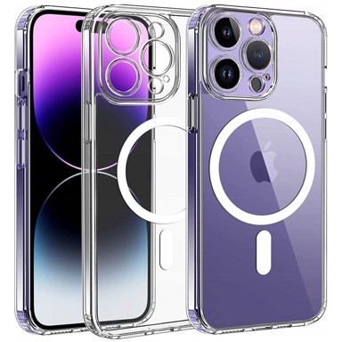 INNA Ojačana prozirna MagSafe futrola CO2 za Apple iPhone 14 Pro Max