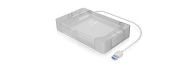 ICY BOX Eksterno kućište IB-G1826MF-C31, ARGB, M.2 NVMe SSD, USB-C, crno