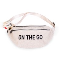 CHILDHOME Torbica Banana Bag On the Go Teddy, bijela