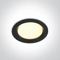 Ugradbena LED svjetiljka DM10120BX/B/V, CCT, 20W, 1800 lm, 230V, IP54, crna