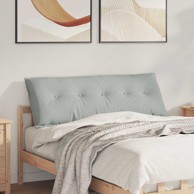 Jastuk za leđa, svijetlo sivi, 140 x 50 cm