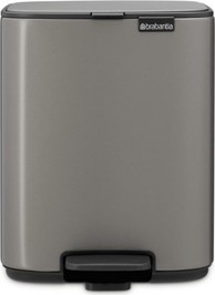 BRABANTIA Bo kanta s pedalom, 7 l, platina