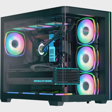 AEROCOOL Kućište P500C EVO-G-BK-v1, tower, crno, kaljeno staklo x2