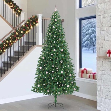 Božićno drvce umjetno zelena 300 cm PVC metal i plastika
