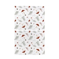 BUTTER KINGS Tekstilni podmetač 2 kom 35x47 cm Toadstools 