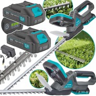 MAJSTER POLSKA Električne škare za živicu 20V set 2x2Ah, mač 50 cm