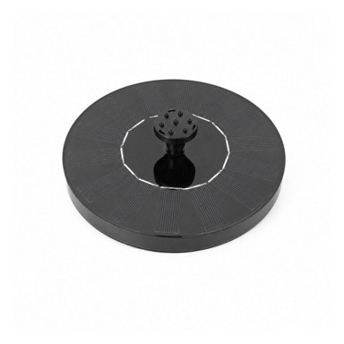 AGA Solarna fontana 16 cm, crna