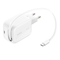 BELKIN Punjač BOOST Charge Pro 45W Dual GaN WCH023KQWH, bijeli