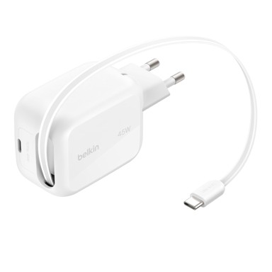 BELKIN Punjač BOOST Charge Pro 45W Dual GaN WCH023KQWH, bijeli