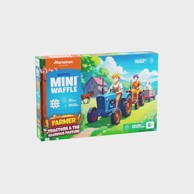 MARIOINEX Set za slaganje Mini Waffle Farmer Tractors and the Glorious Pasture 110 kom