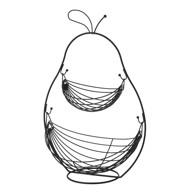 CASA SELECCIÓN Metalo dvoetažna košara s voćem