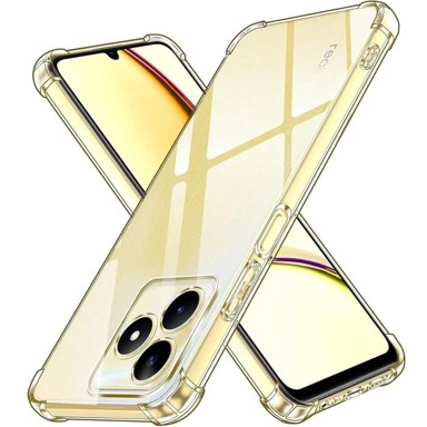 Stražnja maskica za Realme Note 50, otporna na padove, prozirna