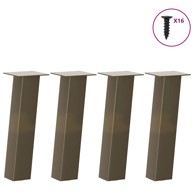Noge stolića za kavu 4 kom antracit 42 cm čelikstol