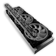 STEALKEY CUSTOMS Montažni nosač, 28 mm za 120 mm ventilator, SW10135