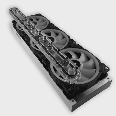 STEALKEY CUSTOMS Montažni nosač, 28 mm za 120 mm ventilator, SW10135