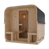 HOMESTAR Vanjska bačvasta sauna Nolvik XXL