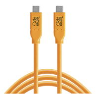 TETHER TOOLS Kabel za fotoaparat USB-C to USB-C, 4,60 m, narančasti