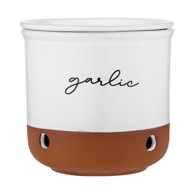 LADELLE Posuda za namirnice za luk i češnjak od terakote Eco 