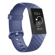 BStrap Silicone Diamond (Small) remen za Fitbit Charge 3 / 4, dark blue