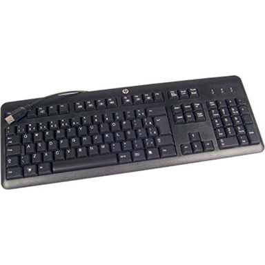 HP Tipkovnica 672647-073, uredska, USB, španjolska, crna