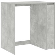 Ormar za perilicu rublja s pohranom 87x60x89 cm, beton siva