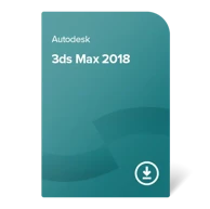 AUTODESK 3ds Max 2018, trajna pojedinačna licenca (SLM)