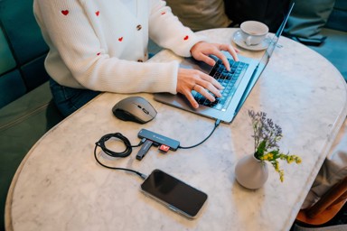 VERBATIM USB-C čvorište Essentials 32156, 6-portno s čitačem kartica