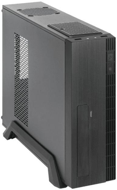 CHIEFTEC Kućište UE-02B, SFF, micro-ATX, crno, s napajanjem od 250 W