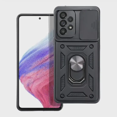 OEM Maskica Slide Armor za Samsung A53 5G, crna