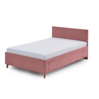 MEISE MÖBEL Ružičasti dječji krevet s prostorom za pohranu 120x200 cm Cool 