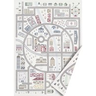 NARMA Bijeli dvostrani dječji tepih Ülejõe, 160 x 230 cm