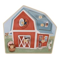 LITTLE DUTCH Drvene Puzzle Little Farm