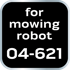 TOPEX Set noževa za robotsku kosilicu 04-621 s titanskim premazom, 3 kom.